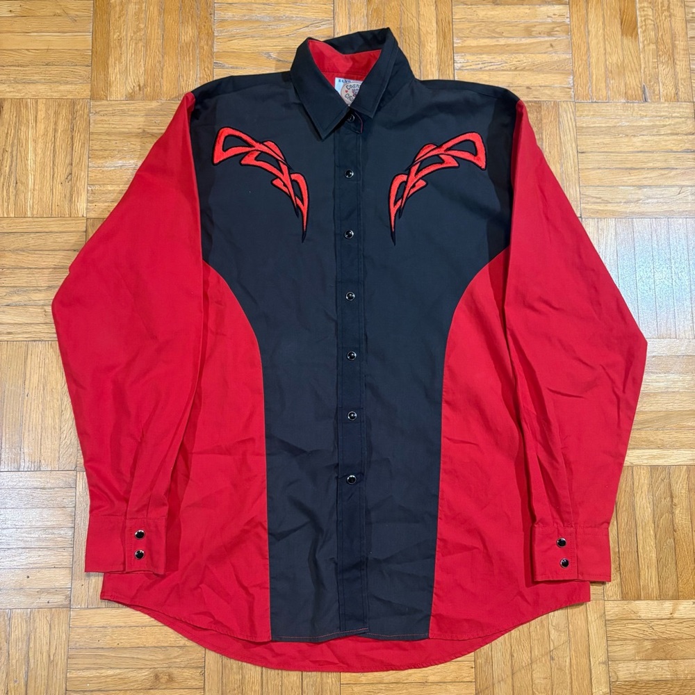 Vintage Ely Country Charmers Pearl Snap Shirt